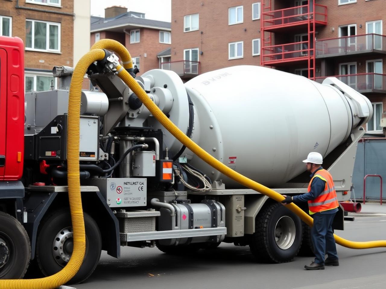 Liquid Screed Pour — London